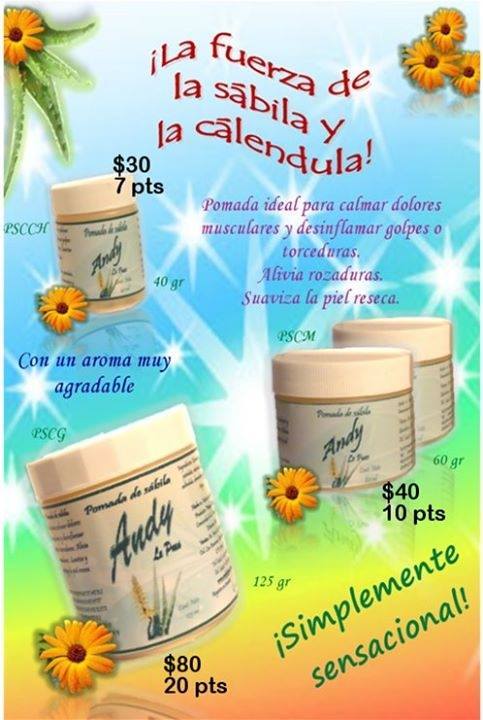 Pomada sábila y caléndula&nbsp;
